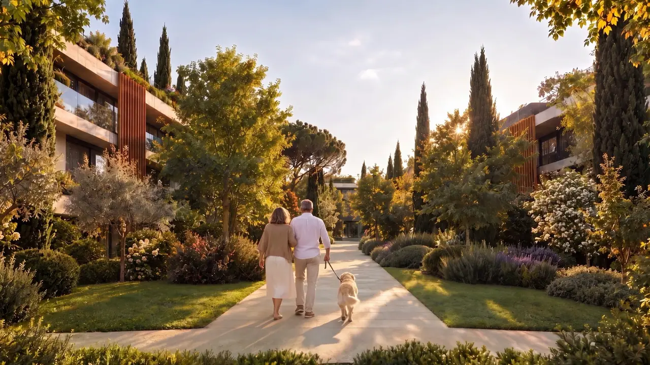 Privatni park Emerald Garden Residence